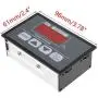 ICQUANZX DC6-60V DC PWM Motor Speed Regulator Power Controller with LED Digital Display, Slow Start/Stop Revolving Speed Time Adjustable