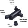 Windshield Washer Pump Replacement for Ford, Lincoln, Mercury - OTUAYAUTO Factory OE Style with Grommet 6F9Z-17664-A