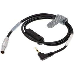 Nucleus-M 7 Pin Male to 2.5mm LANC Run-Stop Cable Motor Control for Canon C100 C200 C300 MKII for URSA Mini Pro Cameras