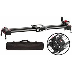 Movo/Sevenoak Expandable Carbon Fiber Sliding Track with Belt-Drive System and Weighted Flywheel Hand Control
