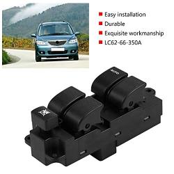 KIMISS Master Power Window Switch, LC62-66-350A Car Electric Window Switch Master Control for Mazda MPV 2001-2006