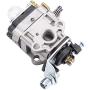 Metal Carburetor Carb for 33CC 36CC Engine Pole Chainsaw Hedge Trimmer Replacement