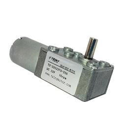 BEMONOC Micro 12 Volt Electric Gear Motor 15 RPM Reversible High Torque DC Worm Geared Motor
