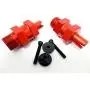 Vehicles-OCS 1/5 rc car Gas Rovan Front Clipless Wheel Extenders Fits HPI Occus 5B 5T 5SC King Motor T2000