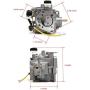The ROP Shop | Carburetor with Gaskets for 22.5 HP Gardner CH680-3113, CH680-3119 Kohler Motors