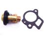 SouthMarine Boat Engine Thermostat Kit 66M-12411-00 66M-12411-01 and Gasket 65W-12414-00 62Y-12414-00 for Yamaha 9.9-70hp 4-Stroke Outboard Motor