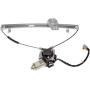 Dorman 748-131 Front Driver Side Power Window Motor and Regulator Assembly Compatible with Select Honda Models