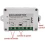 ECO-WORTHY Linear Actuator Motor Controller, Remote Positive Inversion Control Kit for Linear Actuator, Forward Reverse Remote Control System 12V DC