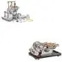 Sunnytech Hot Air Stirling Engine Motor Generator Education Toy Electricity SC02M-M16-22-D