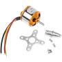 Vehicles-OCS 1Pcs RC Drone Replacement A2212/10T 1400KV Motor with Installation Kit for Fixed Wing Quadcopter Repair Vehicles-OCS Part