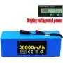 Jieoto 36V E-Bike Battery Pack 20000Mah Lithium-Ion Battery Electric Bike Scooter Battery Pack Electric Bicycle Battery for 500W 350W 250W 200W Motor with BMS and Charger