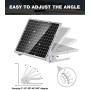 30W 12V Solar Panel Battery Charger Maintainer - Built-in MPPT Charge Controller + Adjustable Mount Brackets + SAE Cable Kits for Boat Marine RV Trailer Automotive Car Home Off Grid System