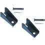 WindyNation (2pcs) 12 Volt, 225 lbs Linear Actuators + Up Down DPDT Switch + Mounting Brackets + Connectors (Momentary or Maintained Up Down Switch) (2