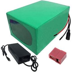 Jieoto 24V 30AH Battery Lithium Battery 30000mAh for Electric Bicycle Moped/Electric/Li Ion Battery Pack with Charger, for 200W ~ 500W Motor