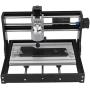 Mini CNC Router Machine 3018 Pro with GRBL Control 3 Axis DIY Milling Cutter Engraving Machine Acrylic Plastic PCB PVC Wood Router Carving Engraver with Offline Controller 11.8x7.1x1.6in Working Area