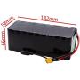 Wnicek 36V E-Bike Battery Pack 8Ah E-Bike Lithium-Ion Battery Pack with 42V Charger Electric Bike Scooter Battery for 200W 350W 500W Electric Bicycles Motor