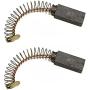 HASMX 118076 Carbon Motor Brushes, Replacement Carbon Brushes Part for Kirby Classic, Classic III, Omega, Tradition, Heritage, Heritage II, Legend, Legend II Vacuum Cleaners (2-Pack)
