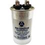 Appli Parts Run Capacitor for ac 20 Mfd uF (microfarads) 370 VAC or 450 VAC CBB65 Round Universal fit for hvac and other applications 3-3/8 in High 1-3/4 in Wide CON-20-450