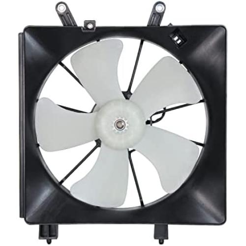TYC 600380 Cooling Fan Assembly Compatible with 2001-2005 Honda Civic, Black
