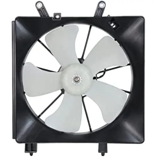 TYC 600380 Cooling Fan Assembly Compatible with 2001-2005 Honda Civic, Black