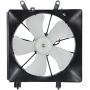 TYC 600380 Cooling Fan Assembly Compatible with 2001-2005 Honda Civic, Black