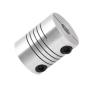 6.35x6.35mm CNC Flexible Coupling Motor Shaft Coupler 1/4