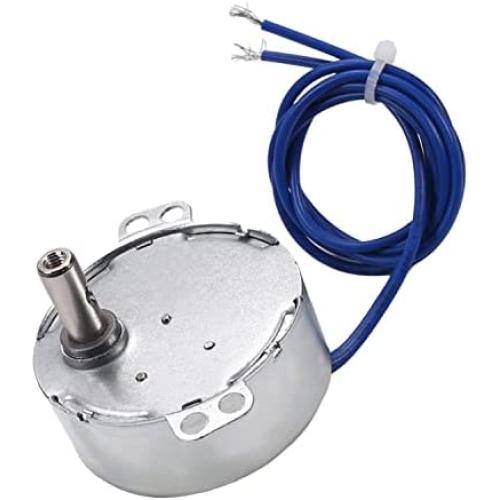 Moteur Synchrone TYC-50 pour Tournefeuille, Moteur 4W AC 110V 20-24 RPM Faible RPM, Moteur de Rotation pour Manufature Artisanale, Projet Scolaire, Modèle, Rotissoire - 1 Pièce Moteur Synchrone TYC-50 pour Tournefeuille, Moteur 4W AC 110V 20-24 RPM Faible RPM, Moteur de Rotation pour Manufature Artisanale, Projet Scolaire, Modèle, Rotissoire - 1 Pièce