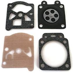 ITACO Carburetor Carb Repair Kit Diaphragm Gasket 43-10-WAT K10-WAT Replaces STIHL Husqvarna Kawasaki Homelite Dolmar Mitsubishi Tanaka Kawasaki Chainsaw Brush Cutter Trimmer Motor Engine