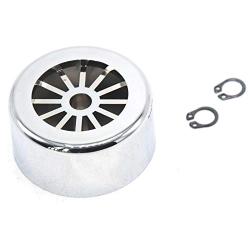 52mm Cooling Fan Chrome Plated for 300W 400W ER11 CNC Spindle DC Motor DIY