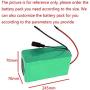 Wnicek 48V E-Bike Battery Pack 10Ah 13S 3P Customizable Lithium Battery for 200W 350W 500W 750W 1000W Motor for Electric Tools Electric Scooters Electric Bicycles with Charger