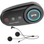 Detachable Motorcycle Helmet Bluetooth Headset, Outdoor Headset, Waterproof Motorcycle Sports Headset, Speaker Hands-Free, Music Call Control, auto-Answer, 60 Hours Playback time System