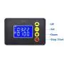 Taidacent Delay Timing On Off Time Relay Module 0000~9999s Digital Timer Delay Relay DC12V DC24V AC220V Control Switch LCD Digital Display Timer Relay (DC12V 240W)