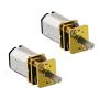 DaFuRui 2 Pack DC 3V 30RPM Micro DC Geared Electric Motor GA12-N20 Mini Deceleration Gear Reduction Motors for RC Car Robot Model