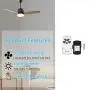 2-Pack Universal Ceiling Fan Remote Control Kit with Light Dimmer for Hampton Bay, Hunter, Harbor Breeze, Westinghouse, FAN28R FAN-53T 2AAZPFAN-53T KUJCE9103 FAN-11T K- 53T