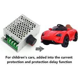 RioRand 8-50V DC Motor Speed Controller for Power Wheel PWM Switch 5A 20A 30A