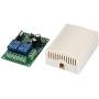 ZSooner 433 mhz Universal Remote Control Switch 2CH AC 220 v 110 v 120 v Wireless Relay Module Receiver with 2pcs RF 433 mhz Remote Control