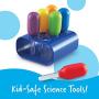 Learning Resources Jumbo Colorful Eyedroppers - Set of 6 with Stand, Ages 3+ Science Class Tools, Preschool Science, Sensory Table Accessories, Toddler Science Goggles, Droppers for Kids