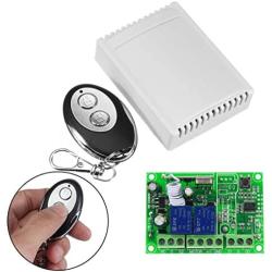 Calvas 1pc 12V Door Lift Linear Car Actuator Motor Controller 433MHZ Wireless Remote Control Kit Calvas