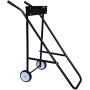 LEADALLWAY Outboard Boat Motor Stand Carrier Cart Dolly Storage Pro Heavy Duty Multi Purposed Engine Stand