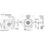 Hydraulic Gear Motor or Pump bi-Direction Rotation, 8cc/rev (0.488in3/rev) 8.4gpm at 4000rpm 21HP SAE A Mount, MFEG Series