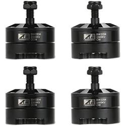 Jimi 2 Pairs Original ZTW Black Widow 2204 2300KV Brushless CW/CCW Motor with Built-in 18A ESC 2 in 1 Series for QAV250 Racing Drone