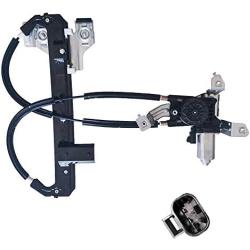 SONTIAN 748-228 Rear Left Driver Side Window Regulator W/Motor Assembly Compatible with 2002-2006 Escalade 2000-2006 Tahoe GMC Yukon