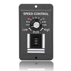 Motor Speed Controller DC12-60V 20A DC Brush Motor Speed Controller Stable and Reliable Forward Reverse Motor Speed Governor Applicable Current is Within 10A