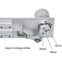 DIY Design DC 24V 60Rpm Linear Actuator Reciprocating Motor Stroke 12/16/20mm