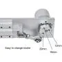 DIY Design DC 24V 60Rpm Linear Actuator Reciprocating Motor Stroke 12/16/20mm