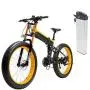 Jieoto E-Bike Battery 48V 8AH 10AH 13AH 15AH Lithium Li-ion Folding Bike Replacement Battery with Charger and BMS Protection Board, for 250W 350W 500W 750W 1000W Electric Bicycles Motor