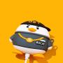 LVANLLF Cool Silicone Hiphop Duck Cartoon Animals Unique Stylish Headphone Case Compatible with Airpods 3rd 2021 Airpods 3 Headphones Funny Cover with Key Hook for boy girl Teenager Friends Best Gift
