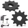 Alomejor 2Pcs Electric Sprocket Drive Pinion with 11 Tooth, 25H High Speed Motor Gear Metal Chain Sprocket for E Scooter