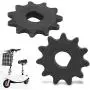 Alomejor 2Pcs Electric Sprocket Drive Pinion with 11 Tooth, 25H High Speed Motor Gear Metal Chain Sprocket for E Scooter