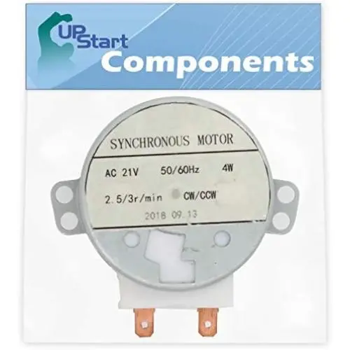 WB26X10038 Microwave Turntable Motor Replacement for General Electric JVM1870SF02 Microwave - Compatible with WB26X10038 Turntable Motor - UpStart Components Brand